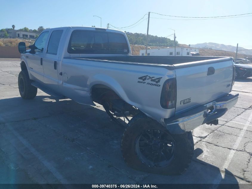 2000 Ford F350 Srw Super Duty VIN: 1FTSW31FXYEB22729 Lot: 39740375