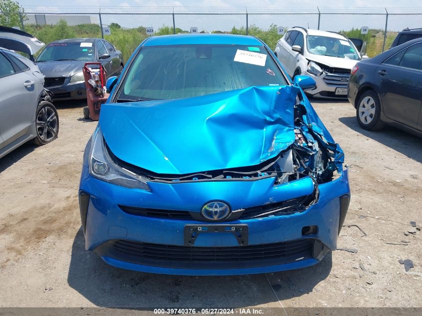 2022 Toyota Prius Night Shade/L/Le/Xle/Limi VIN: JTDKAMFUXN3162246 Lot: 39740376