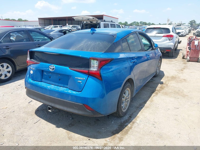 2022 TOYOTA PRIUS 1.8L I-4 DOHC, VVT, (VIN: JTDKAMFUXN3162246