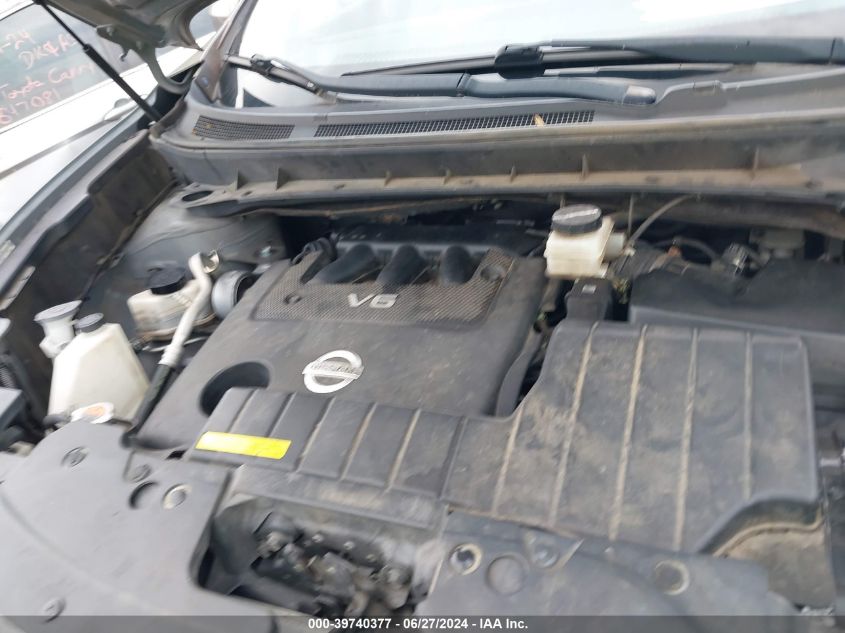 2009 Nissan Murano Sl VIN: JN8AZ18U69W001949 Lot: 39740377