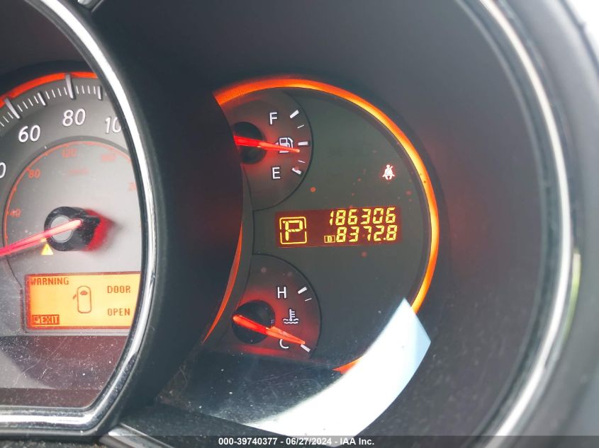 2009 Nissan Murano Sl VIN: JN8AZ18U69W001949 Lot: 39740377