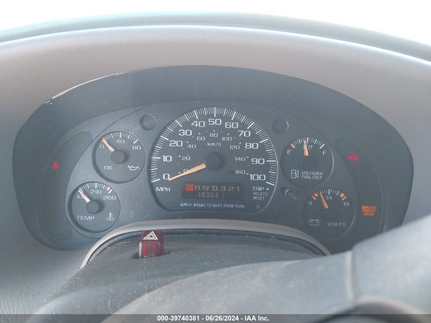 2003 GMC Safari Sle VIN: 1GKEL19X93B513957 Lot: 39740381