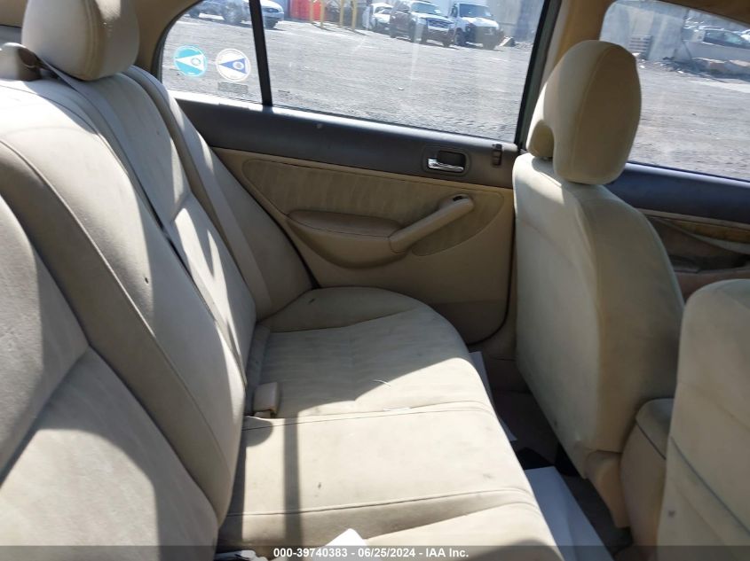 2003 Honda Civic Lx VIN: 2HGES16513H570700 Lot: 39740383