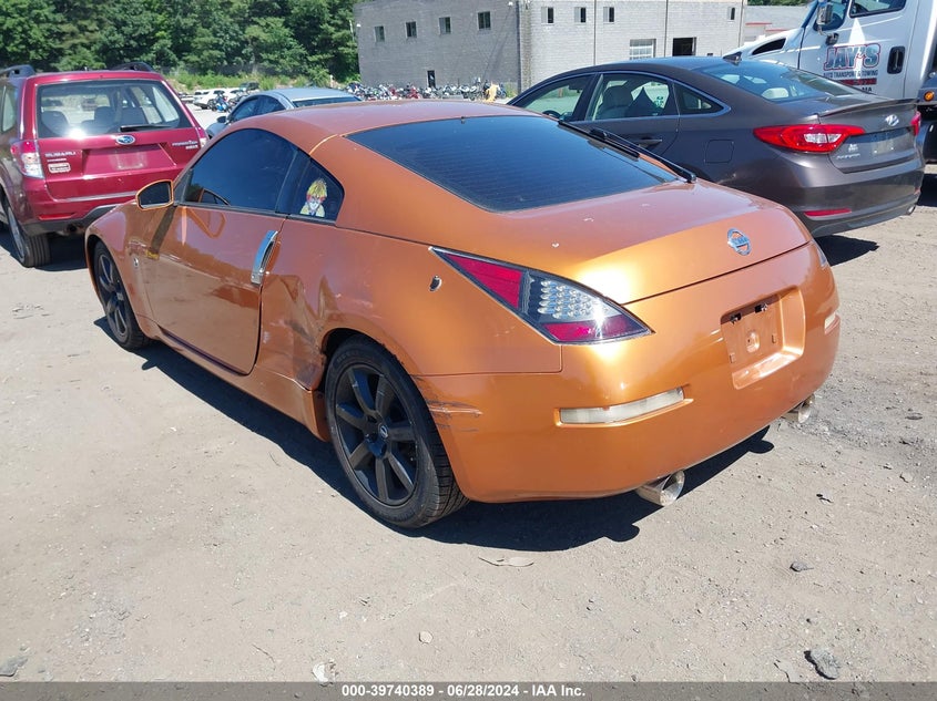 2004 Nissan 350Z Enthusiast VIN: JN1AZ34DX4T151671 Lot: 39740389