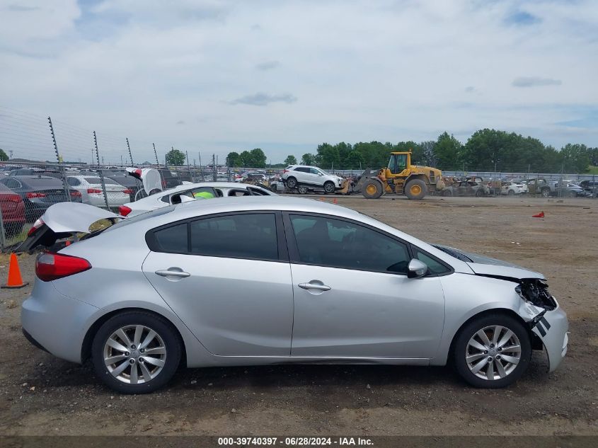 2016 Kia Forte Lx VIN: KNAFX4A68G5460582 Lot: 39740397