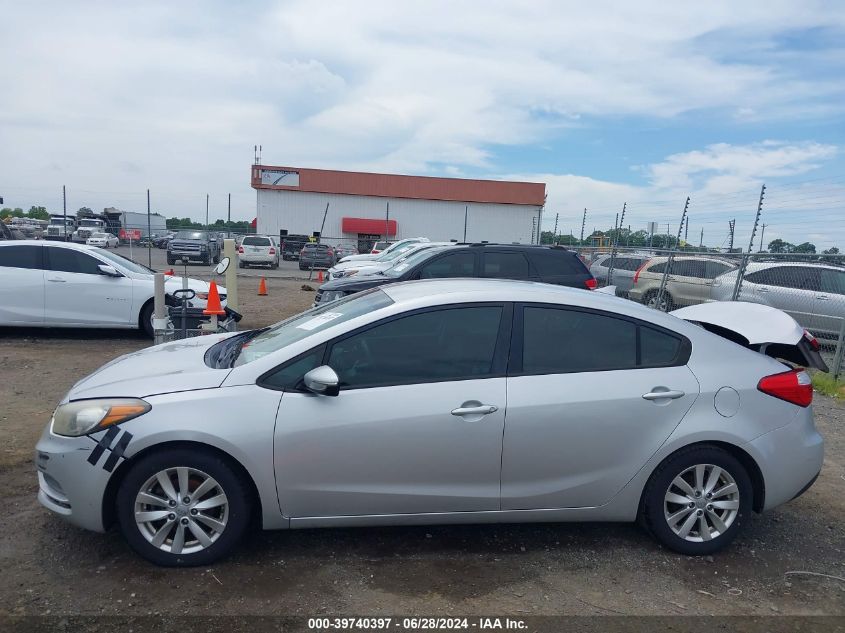 2016 Kia Forte Lx VIN: KNAFX4A68G5460582 Lot: 39740397