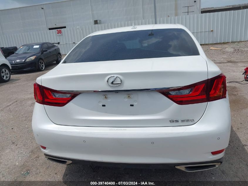 2014 Lexus Gs 350 VIN: JTHBE1BL5E5039957 Lot: 39740400