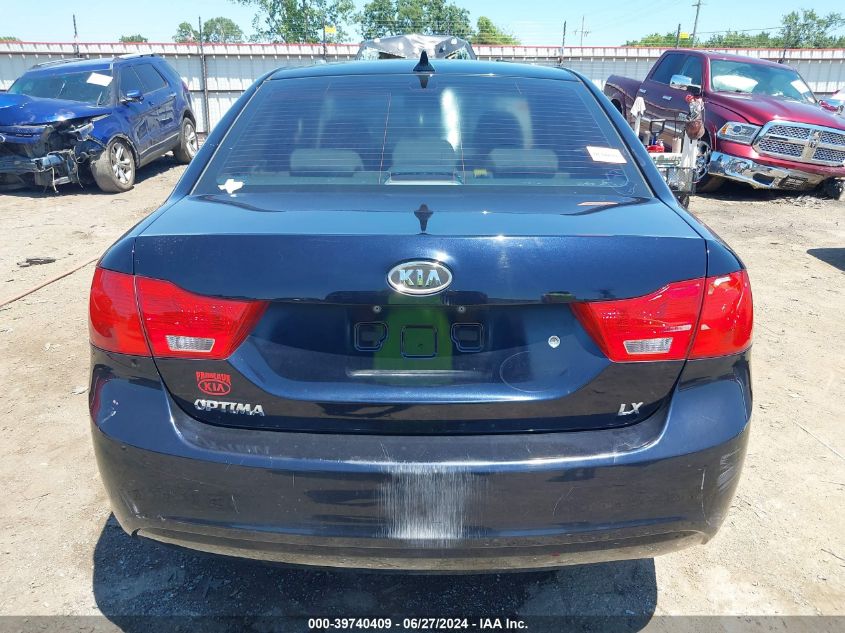 2009 Kia Optima Lx VIN: KNAGE228195351933 Lot: 39740409