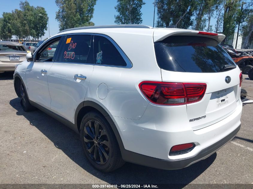 2020 KIA SORENTO 3.3L EX - 5XYPH4A56LG709586