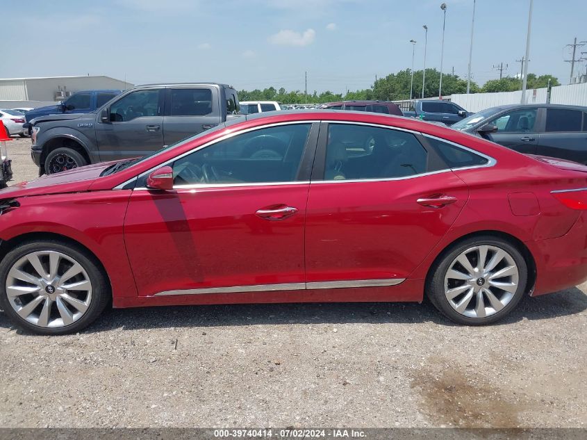 2014 Hyundai Azera Limited VIN: KMHFH4JG3EA362696 Lot: 39740414