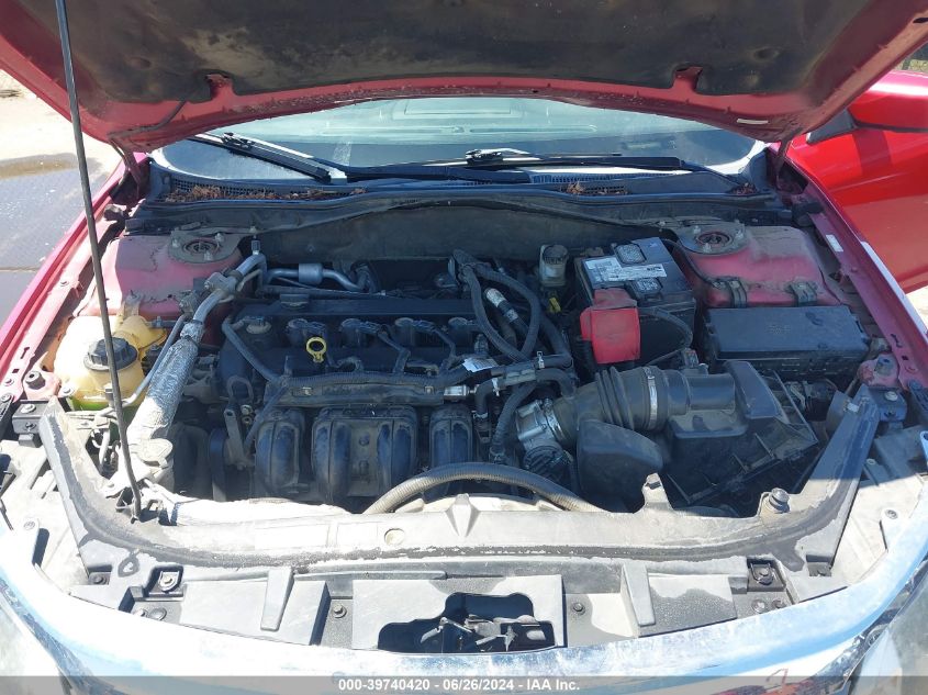 2011 Ford Fusion Se VIN: 3FAHP0HAXBR319880 Lot: 39740420