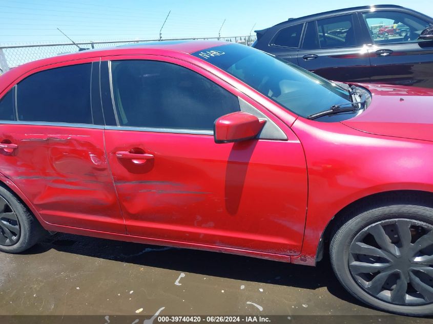 2011 Ford Fusion Se VIN: 3FAHP0HAXBR319880 Lot: 39740420