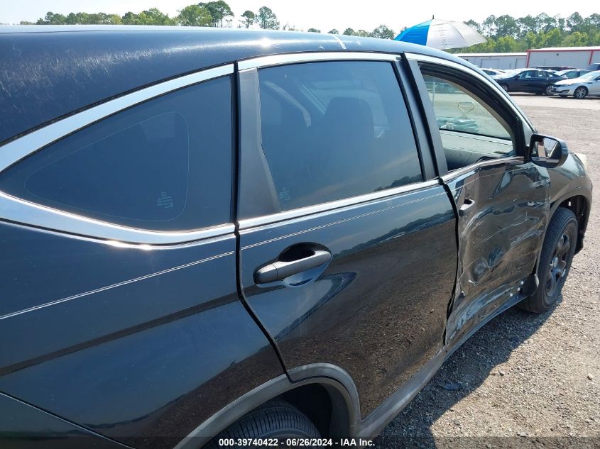 2015 Honda Cr-V Lx VIN: 2HKRM3H37FH513656 Lot: 39740422