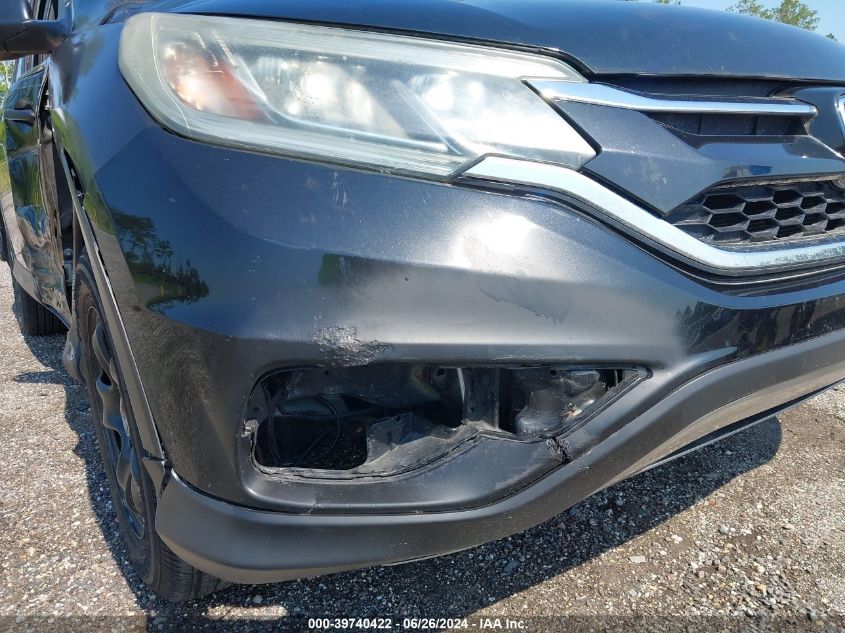 2015 Honda Cr-V Lx VIN: 2HKRM3H37FH513656 Lot: 39740422