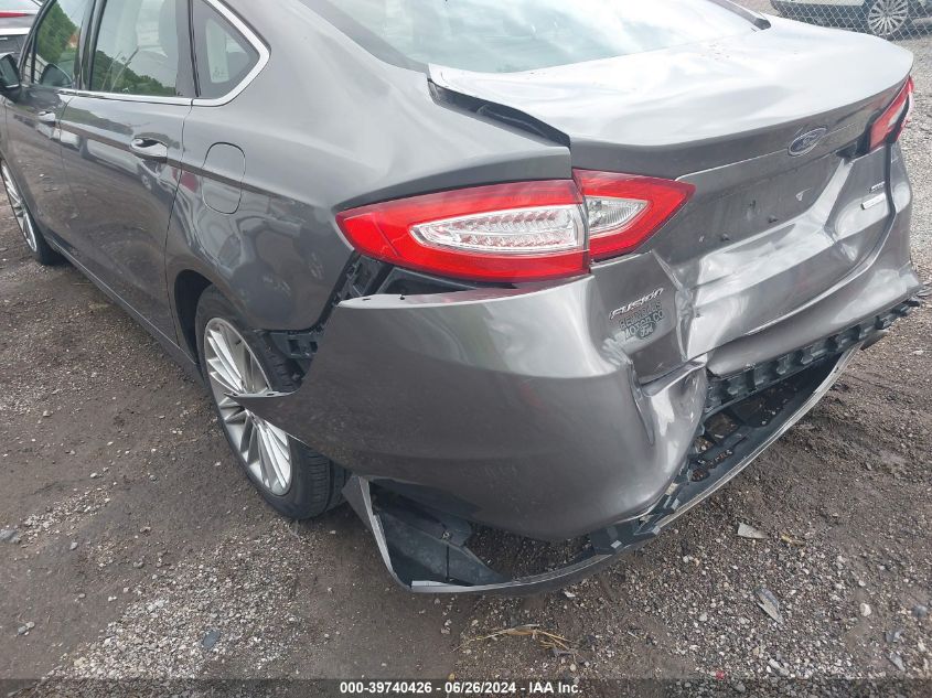 2014 Ford Fusion Se VIN: 3FA6P0HD4ER210904 Lot: 39740426