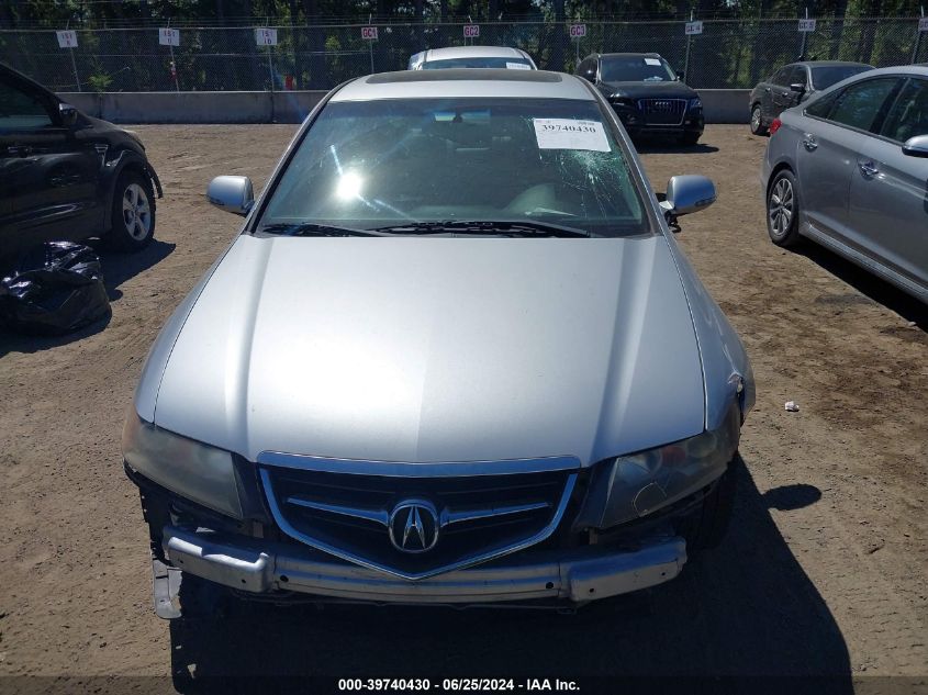 2004 Acura Tsx VIN: JH4CL969X4C005482 Lot: 39740430