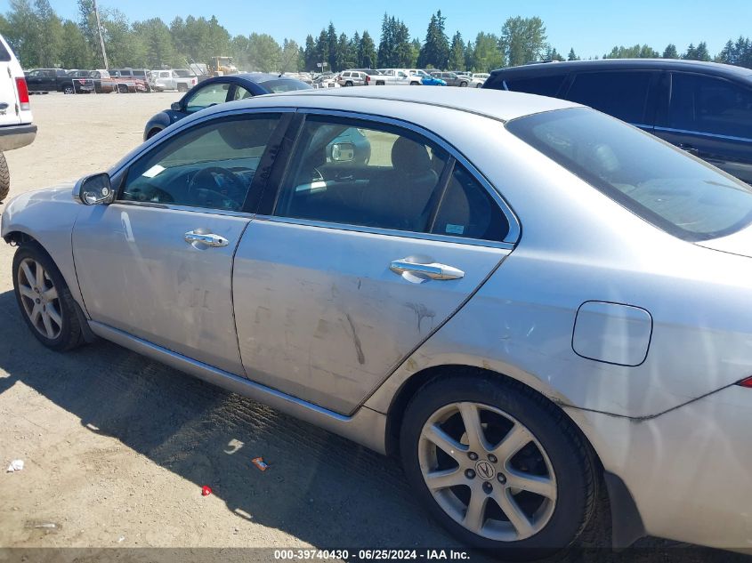 2004 Acura Tsx VIN: JH4CL969X4C005482 Lot: 39740430