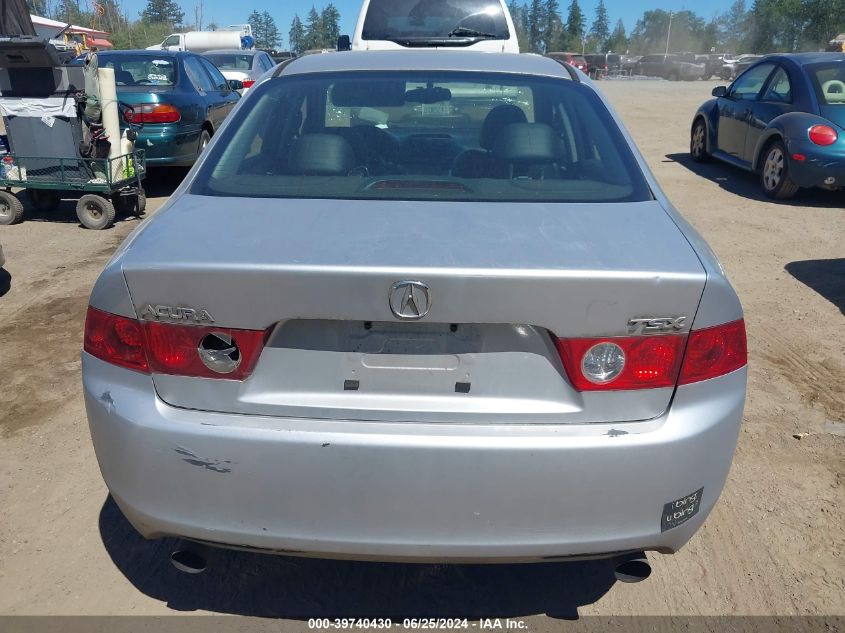 2004 Acura Tsx VIN: JH4CL969X4C005482 Lot: 39740430