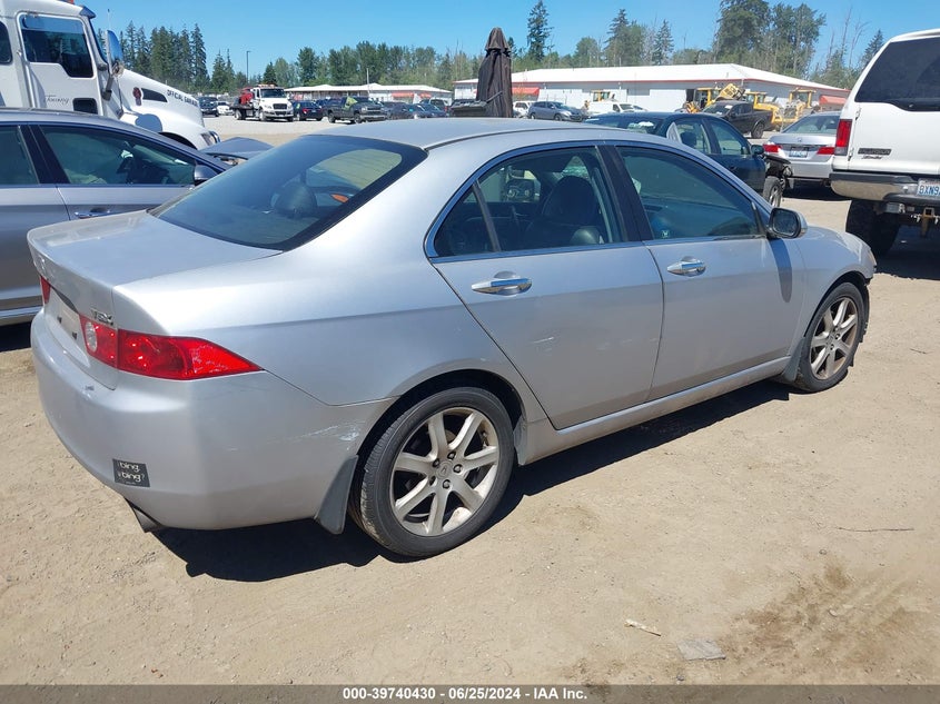 2004 Acura Tsx VIN: JH4CL969X4C005482 Lot: 39740430