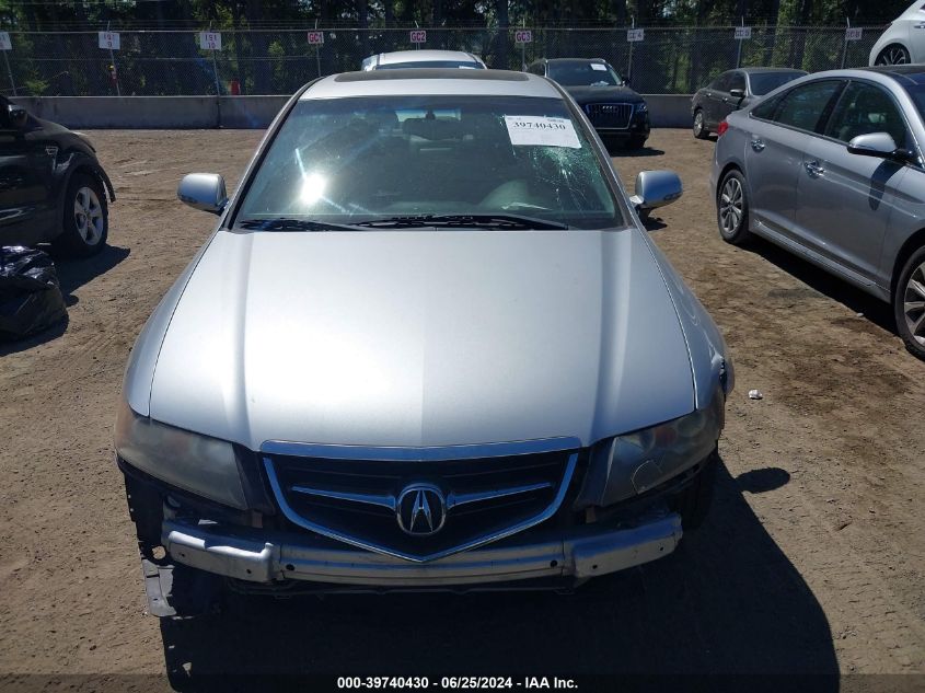 2004 Acura Tsx VIN: JH4CL969X4C005482 Lot: 39740430