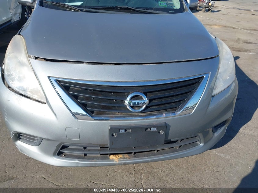 2013 Nissan Versa 1.6 Sv VIN: 3N1CN7AP9DL844293 Lot: 39740436
