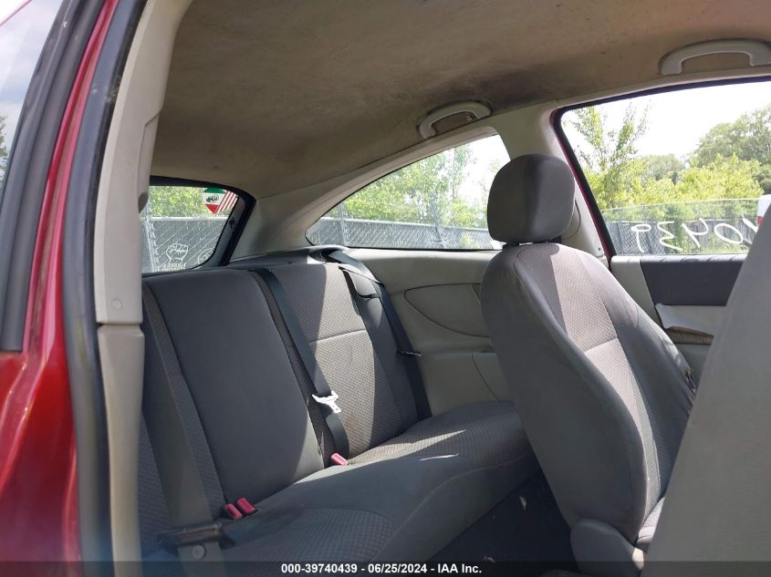 2005 Ford Focus Zx3 VIN: 3FAFP31N45R124352 Lot: 39740439