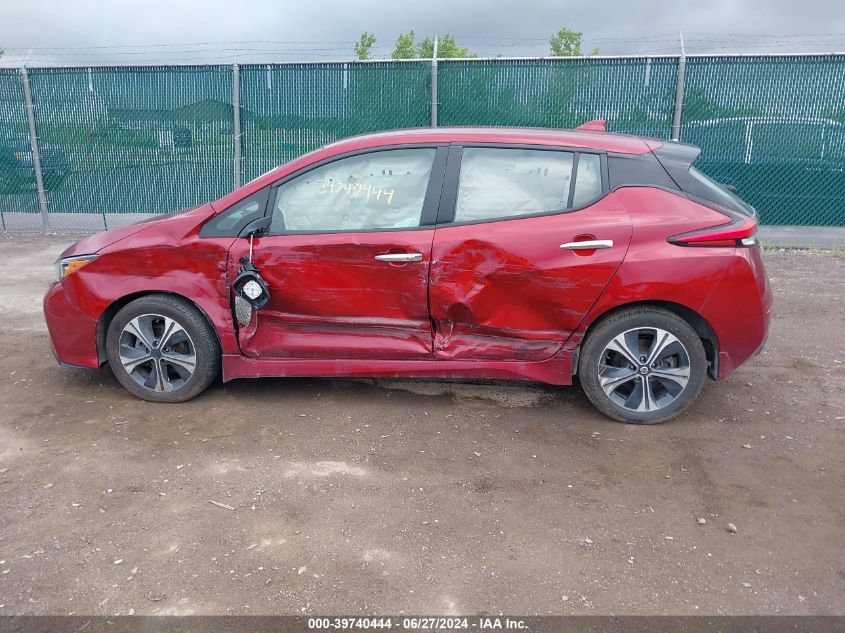 2022 Nissan Leaf Sv Plus VIN: 1N4BZ1CV8NC553471 Lot: 39740444