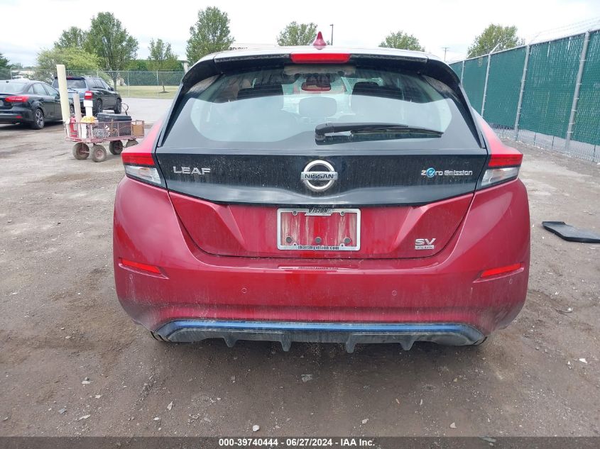 2022 Nissan Leaf Sv Plus VIN: 1N4BZ1CV8NC553471 Lot: 39740444