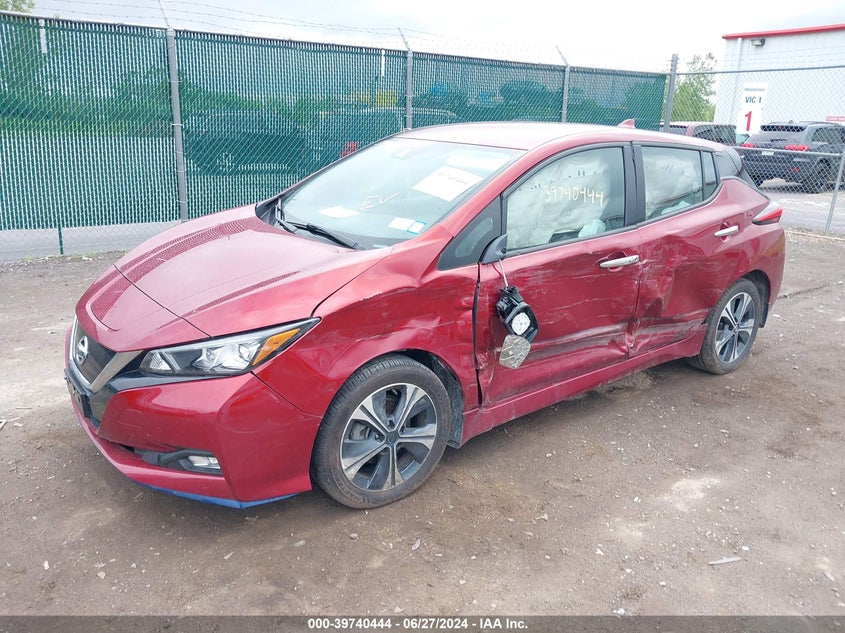 2022 Nissan Leaf Sv Plus VIN: 1N4BZ1CV8NC553471 Lot: 39740444