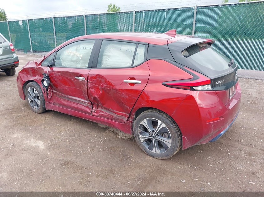 2022 Nissan Leaf Sv Plus VIN: 1N4BZ1CV8NC553471 Lot: 39740444
