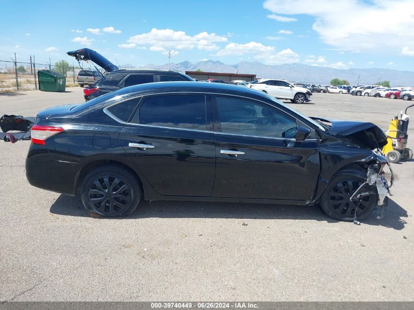 2014 Nissan Sentra Sv VIN: 3N1AB7AP1EL674528 Lot: 39740449