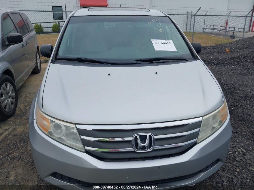 2012 Honda Odyssey Ex-L VIN: 5FNRL5H67CB049528 Lot: 39740452