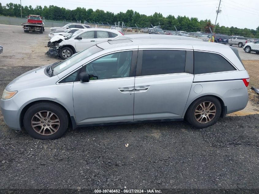 2012 Honda Odyssey Ex-L VIN: 5FNRL5H67CB049528 Lot: 39740452