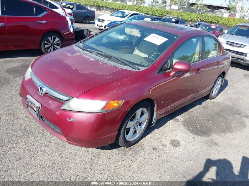 1HGFA16837L008145 2007 Honda Civic Ex