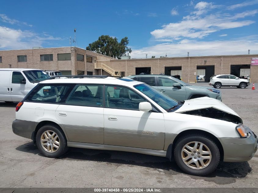 2001 Subaru Outback Limited VIN: 4S3BH686117609099 Lot: 39740458