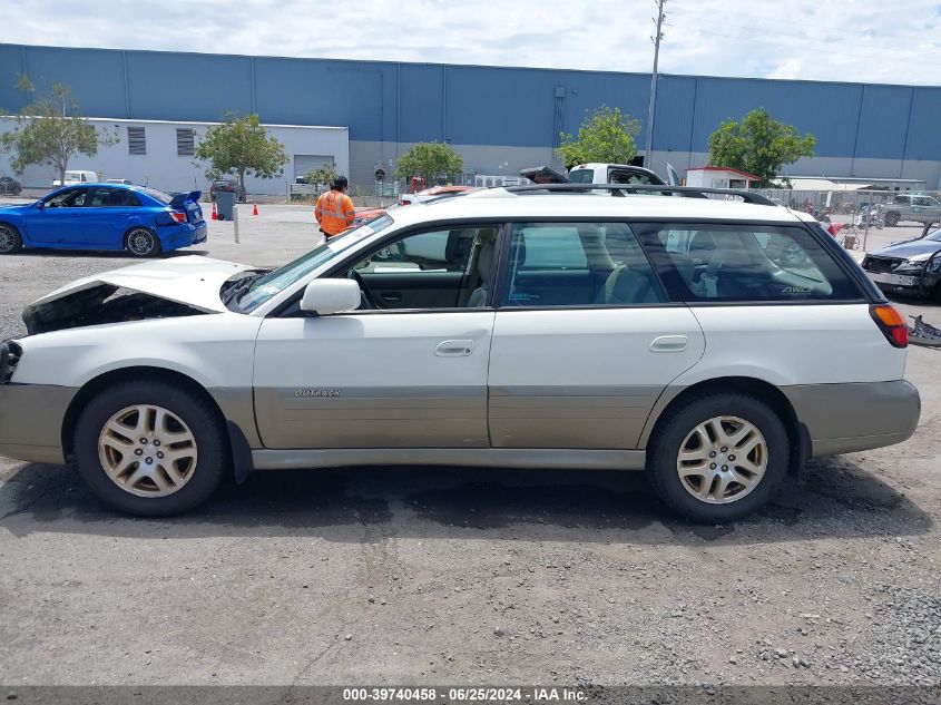 2001 Subaru Outback Limited VIN: 4S3BH686117609099 Lot: 39740458