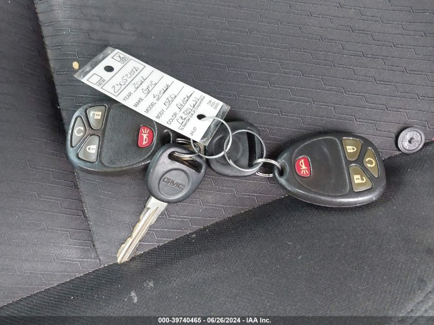 2012 GMC Sierra 1500 Sle VIN: 1GTR2VE72CZ289631 Lot: 39740465