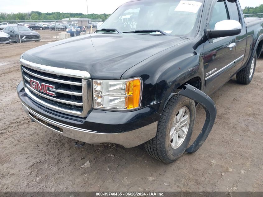 2012 GMC Sierra 1500 Sle VIN: 1GTR2VE72CZ289631 Lot: 39740465