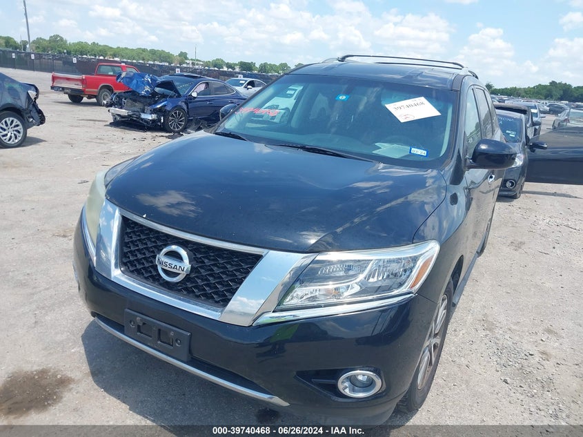 2013 Nissan Pathfinder Sv VIN: 5N1AR2MN6DC629970 Lot: 39740468