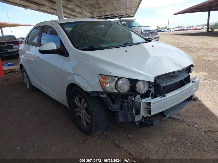 2012 Chevrolet Sonic 2Lt VIN: 1G1JC5SH9C4213241 Lot: 39740472