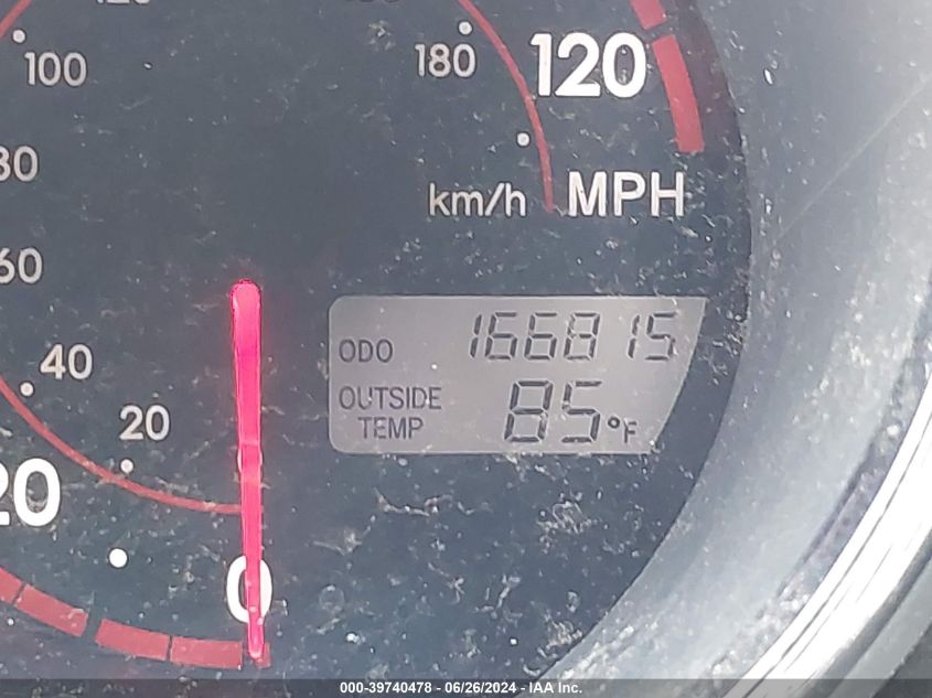 2005 Pontiac Vibe VIN: 5Y2SL63885Z405336 Lot: 39740478