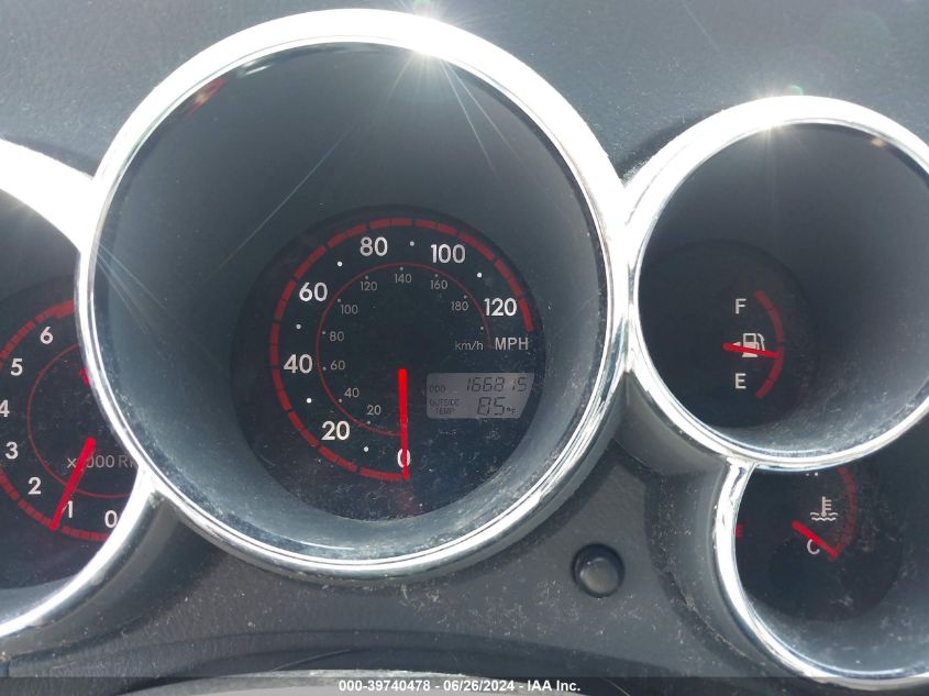 2005 Pontiac Vibe VIN: 5Y2SL63885Z405336 Lot: 39740478