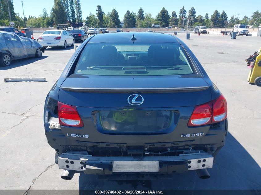 2007 Lexus Gs 350 VIN: JTHBE96S170025876 Lot: 39740482