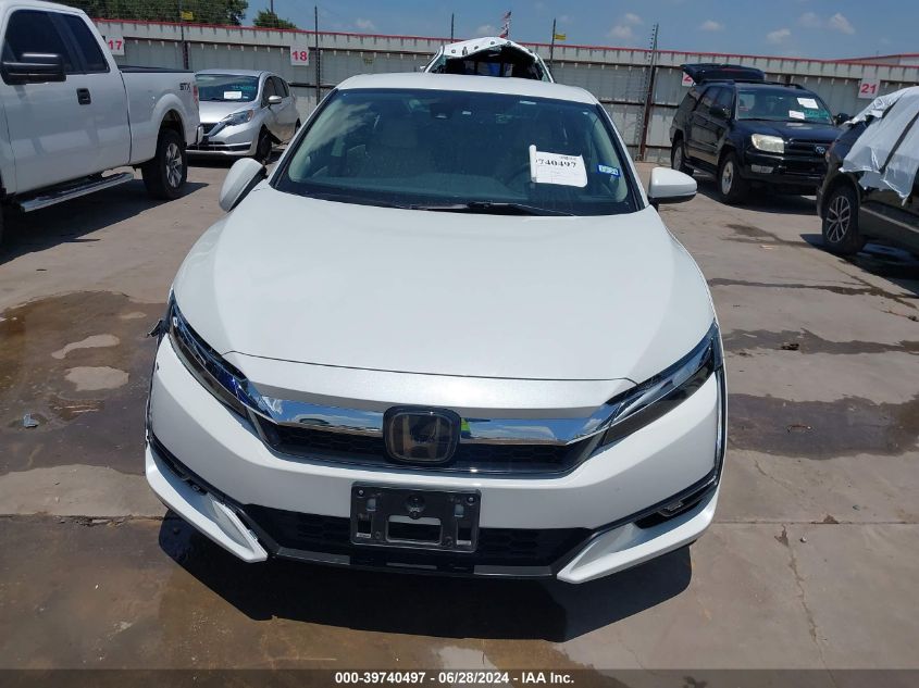 2018 Honda Clarity Plug-In Hybrid Touring VIN: JHMZC5F35JC021387 Lot: 39740497