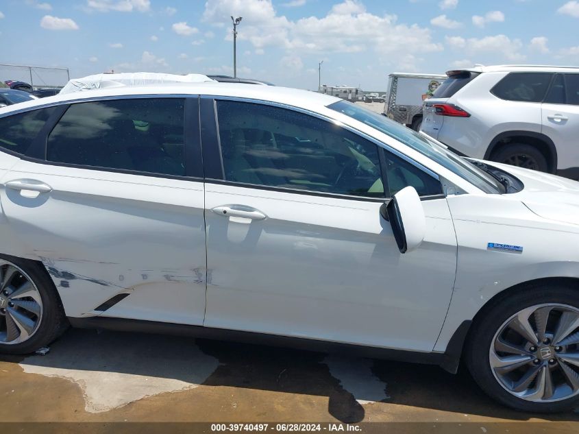 2018 Honda Clarity Plug-In Hybrid Touring VIN: JHMZC5F35JC021387 Lot: 39740497