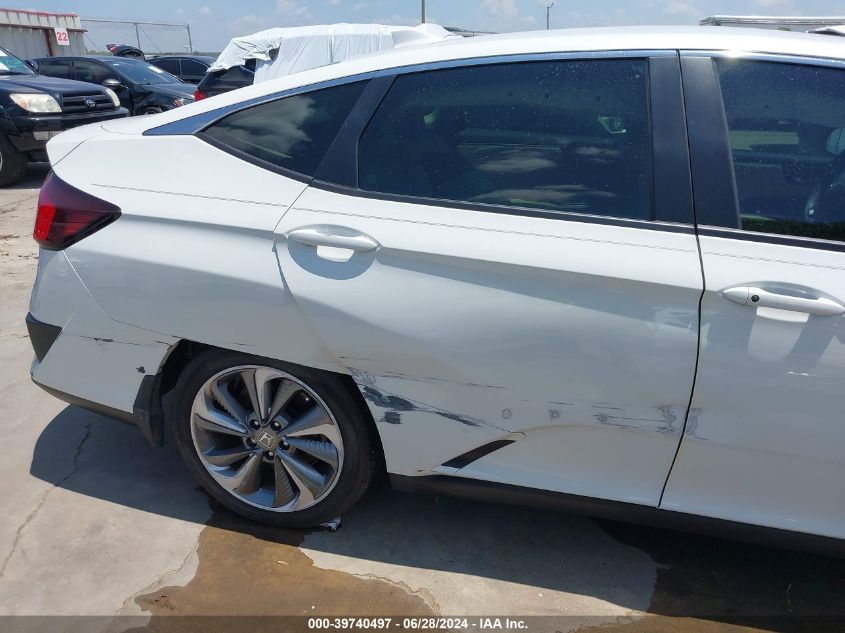 2018 Honda Clarity Plug-In Hybrid Touring VIN: JHMZC5F35JC021387 Lot: 39740497