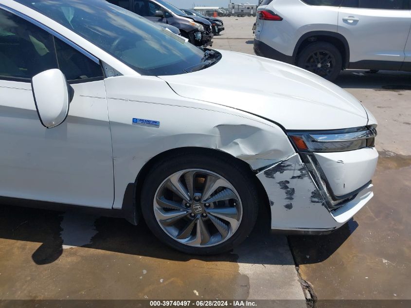 2018 Honda Clarity Plug-In Hybrid Touring VIN: JHMZC5F35JC021387 Lot: 39740497