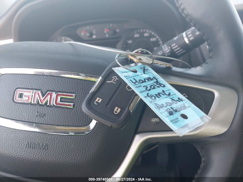 2018 GMC Acadia Sle-2 VIN: 1GKKNSLA3JZ130575 Lot: 39740501