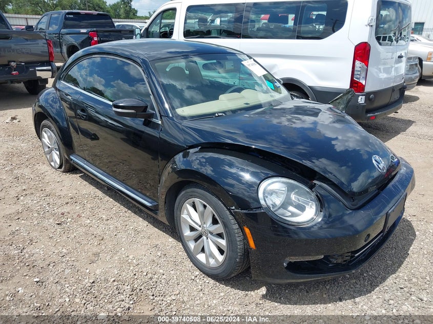 2013 VOLKSWAGEN BEETLE 2.0L TDI 3VWJL7AT5DM681348