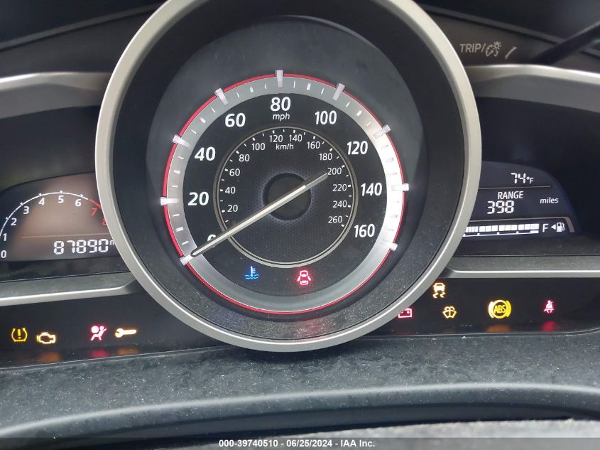 2014 Mazda Mazda3 I Grand Touring VIN: JM1BM1W79E1173802 Lot: 39740510